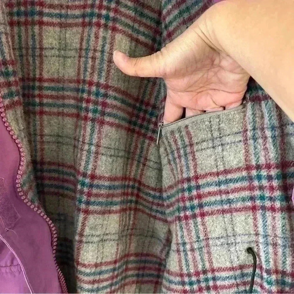 Vintage Woolrich Winter Coat Jacket Women’s Sz Small Zip Parka Puffer 4 Pockets - Picture 8 of 11